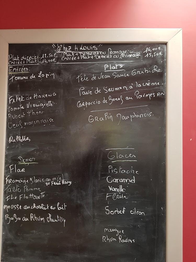 Chez Ti Louis - Menu Image 1